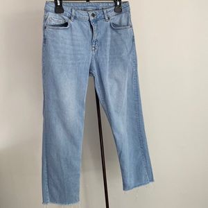 Noisy May Straight Ankle Jeans